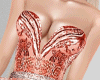 Sparkly Peach Gown