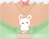 ﾟ✧ bunny necklace