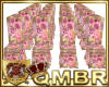 QMBR Chairs Roses & Gold
