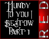 Mundy:To You I Bestow P1