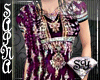 [SY]purple bride2 scarf 