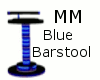 Blue Light Barstool