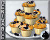 !Blueberry Muffins Stack