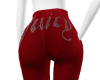 Juicy red sweats RL