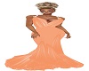 Peach Luxury Gown