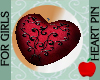 Swirly Heart Pin