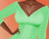 Sexy Sweater Dress-Green