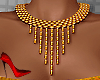 ~F~GoldQueen Necklace