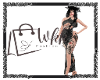 Black Floral Dress Wkk