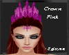 crown cristal rosa 