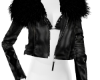 Snazzy Black Fur Coat