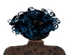 blue and black hair