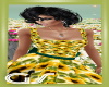 GS Sunflower Bow Dress