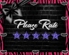 Please Rate Sign