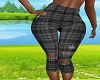 Plaid Capris