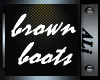 A /brown boots