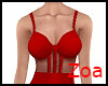 Toria Red Dress- Zoa