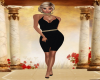 Rc*Black Dress Gold Trim