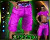 Rave Cargo Shorts Pink