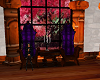 Elegant purple thrones
