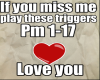 love note with love song