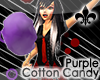 Purple Cotton Candy