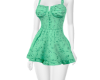 Green Sun Dress M