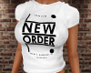 New Order White T-Shirt