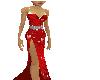 Elegant Red Heart Dress