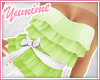 [Y] Ombre Ruffles ~ Lime