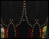 Black/Red Curtain Lights