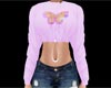 Comfy Pink Butterfly Top