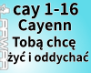 Cayenn-Toba chce zyc