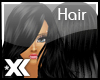 xK* Black long hair