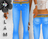 *G* Teal Skinny Flares