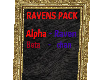 ! Ravens pack sign !