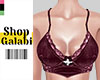 ❡ Julia Top - Burgundy