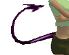 Purple PVC Demon Tail