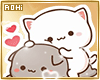 Mochi Cat Love Cutout