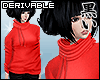 [K] cowl sweatshirt