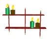 Xmas  Shelve Candle