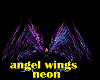 Neon ANGEL  wings lights