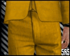 SAS-Mustard Suit Pants