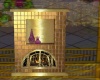 *RD* Gold Wine Fireplace