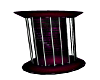 purple floor dance cage