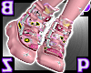 Puffer Boots / Pink