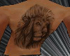 back lion tattoo