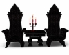 halloween gothic chair