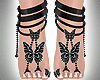 ✘ B - Butterfly Feet