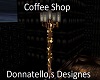 coffee shop lamp post